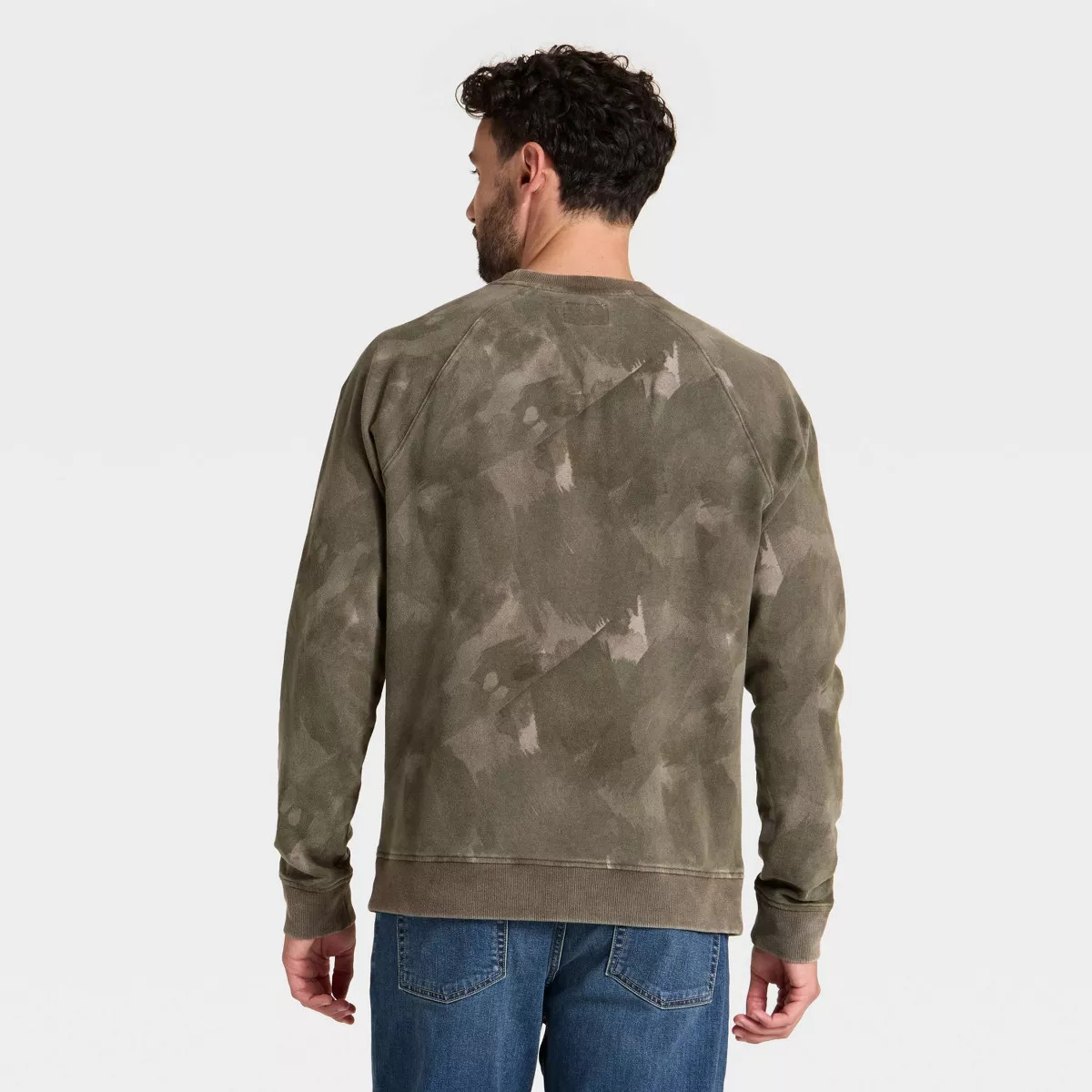 Men's Vintage French Terry Crewneck Sweatshirt - Goodfellow & Co™ | Target