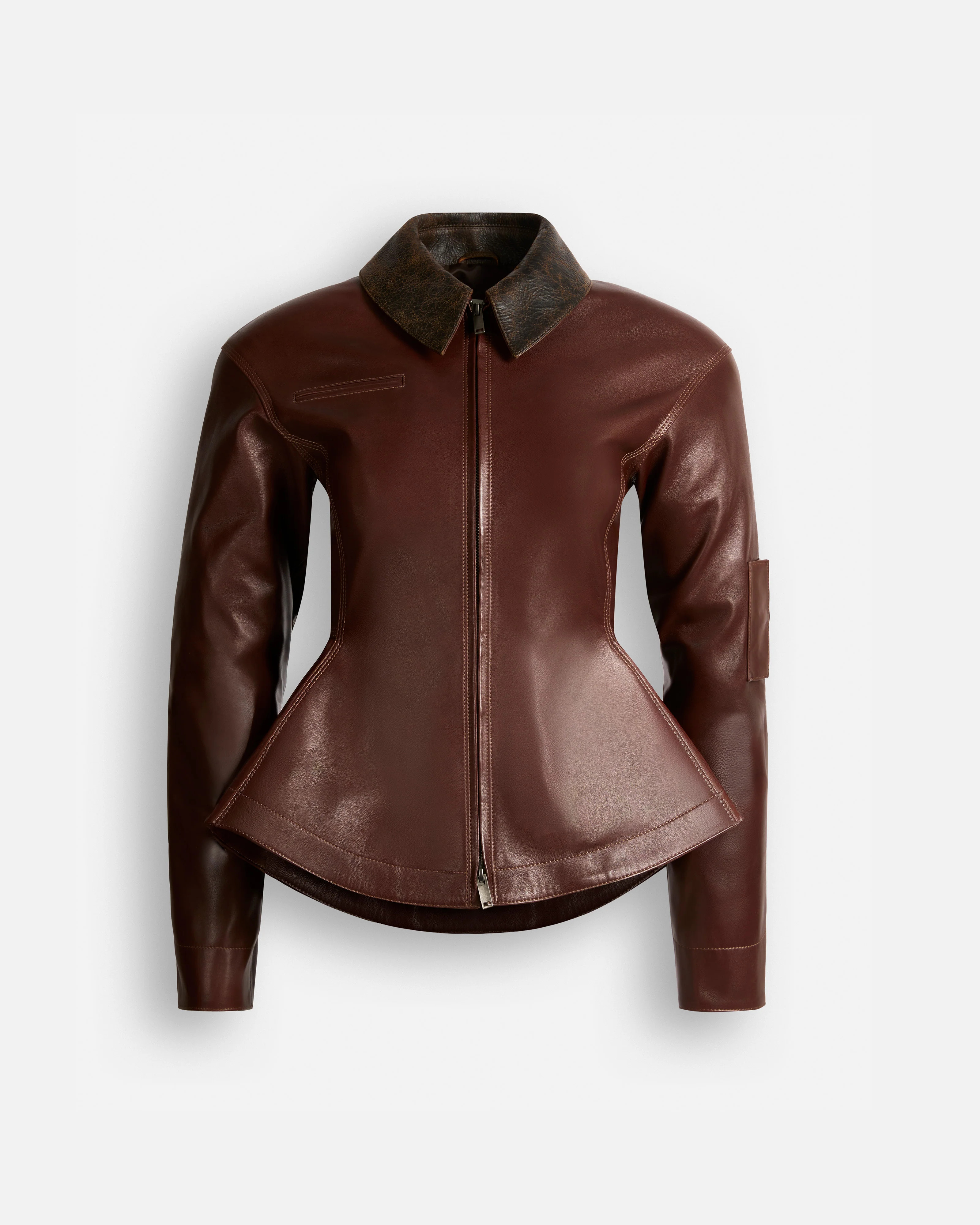 Bernadette Leather Jacket | DUCIE