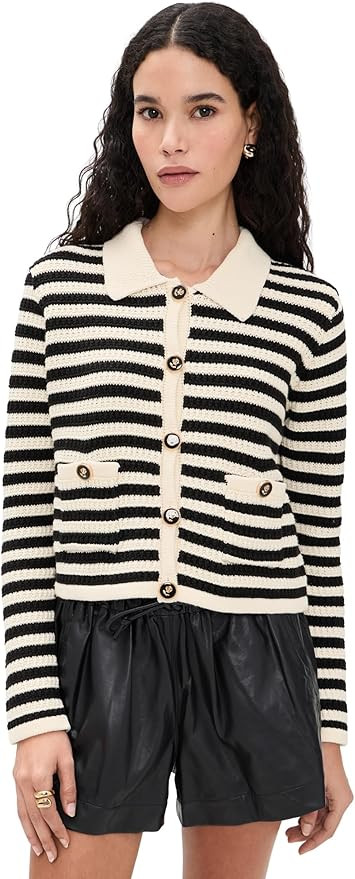 [BLANKNYC] womens Anchor Down Sweater Jacket | Amazon (US)