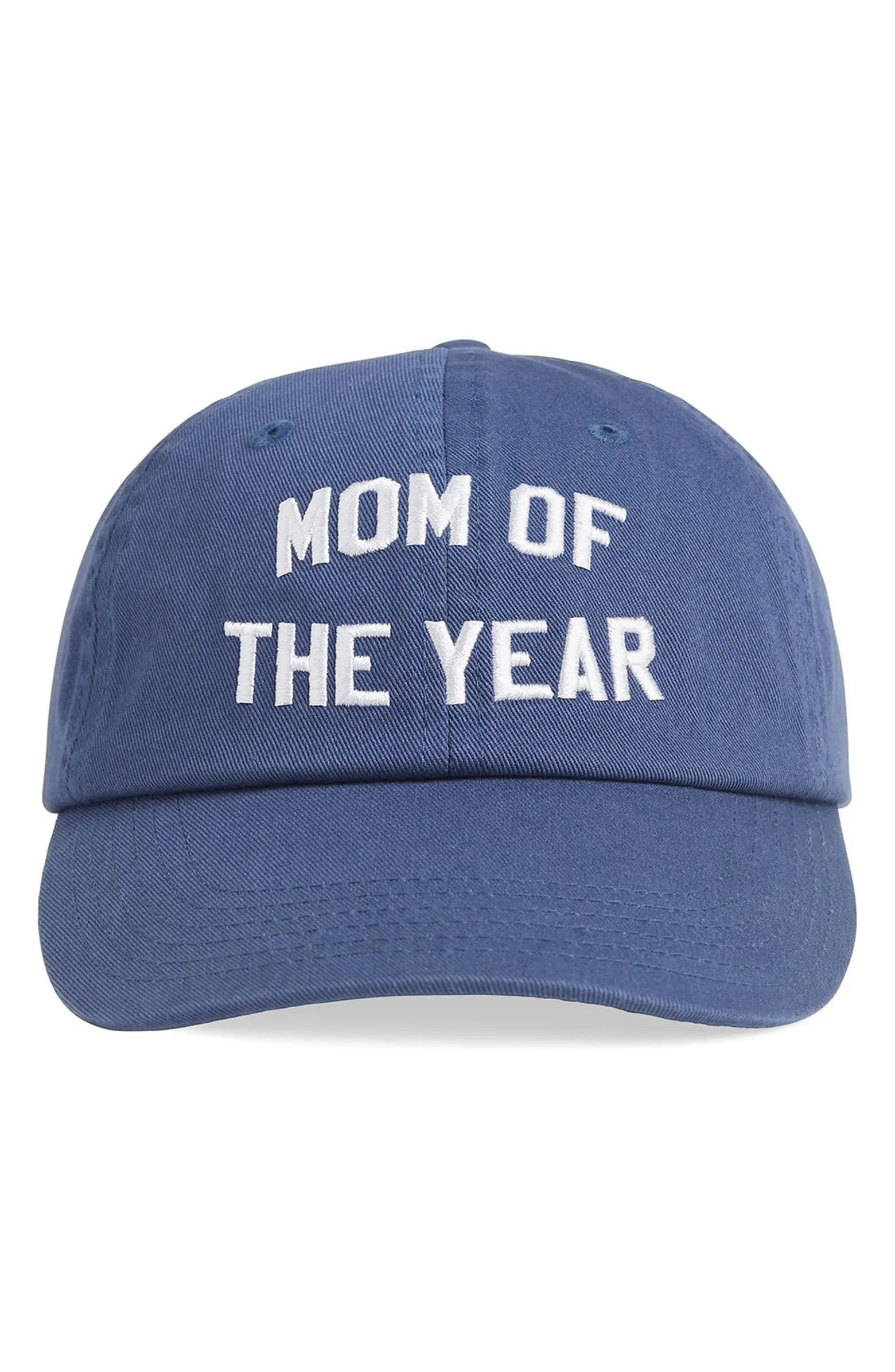 Mom of the Year Cotton Twill Baseball Cap | Nordstrom