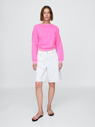 VintageSoft Wedge Crewneck Sweatshirt | Gap (US)