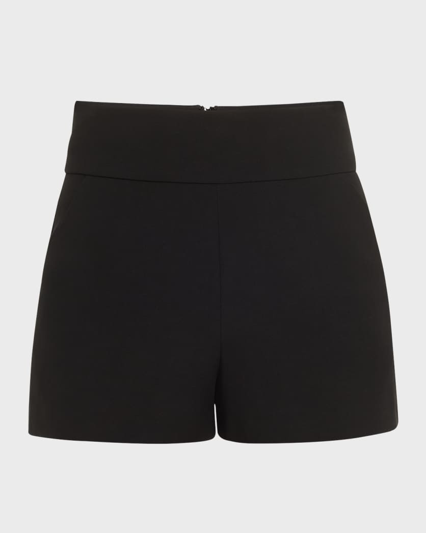 Donald High-Waist Shorts | Neiman Marcus