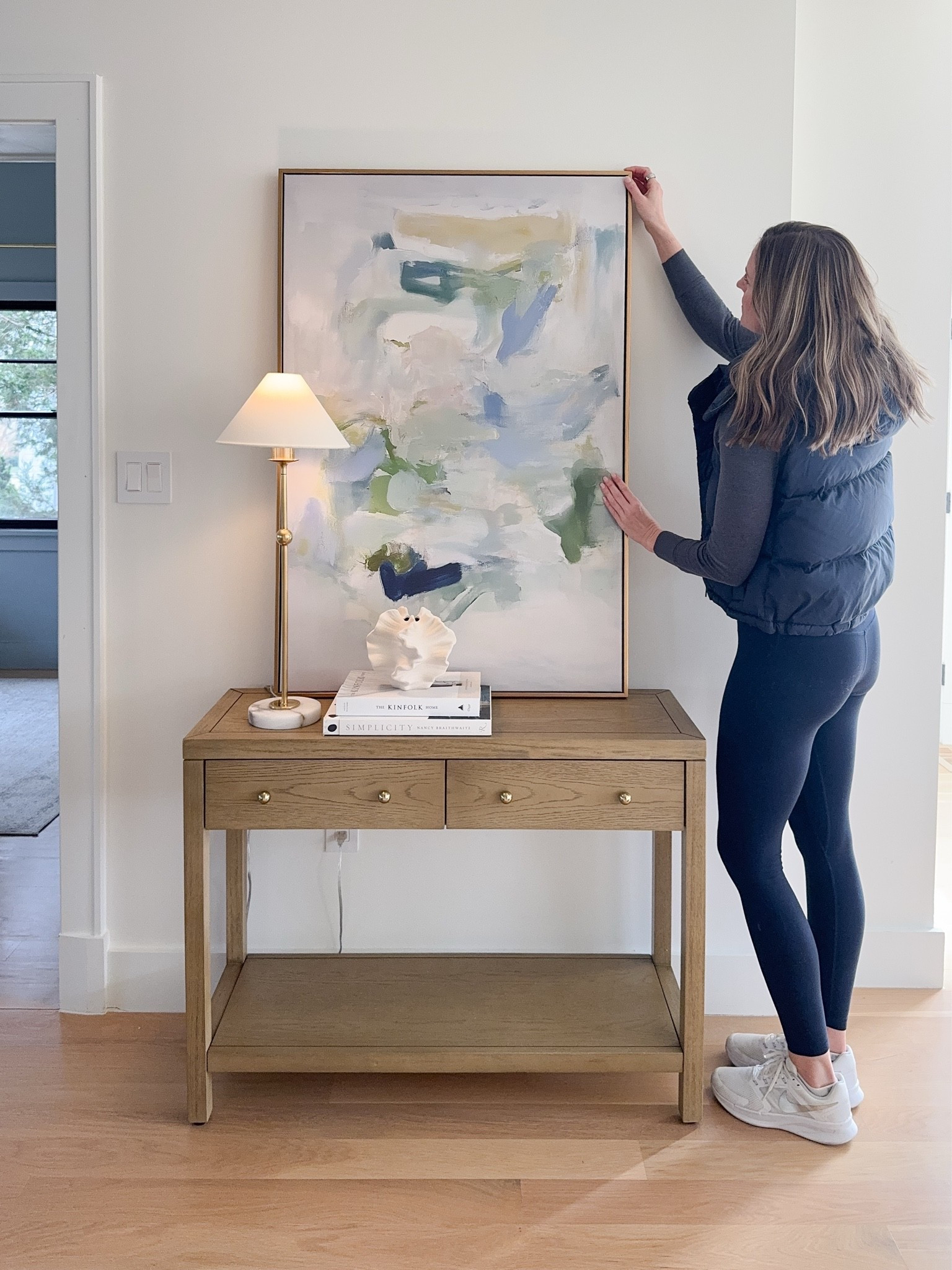 Wayfair's Black Friday in July sale is the perfect time to grab one of my favorite finishing touches—large-scale abstract art.

I love this piece because it's fully customizable in size and frame, making it easy to fit your space perfectly. The soft, muted tones add just the right amount of color without overwhelming a room, creating a calm, layered look that works beautifully with neutral interiors.

It's one of those pieces that instantly makes a room feel more polished and thoughtfully designed. If you're looking to fill a large blank wall or add subtle color to your home, this is a favorite—and it's even better while it's on sale.
