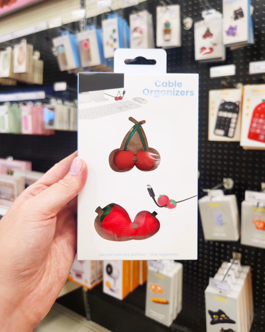 2-Pack cable organizer - strawberry 🍓 and cherry 🍒
#targetdeals #targetshopping 

 #LTKHome