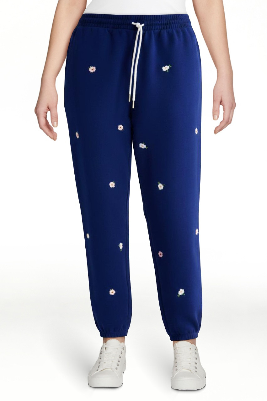 Free Assembly Women\u2019s and Women\u2019s Plus Embroidered Jogger Sweatpants, Sizes XS-4X | Walmart (US)