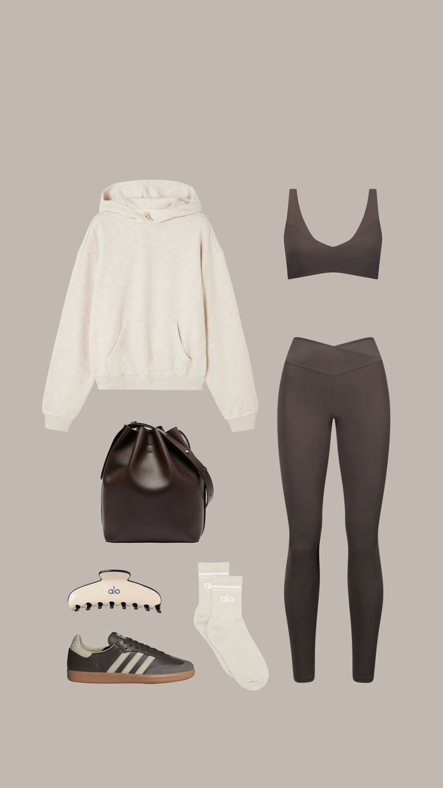 Autumn athleisure outfit 🤎

TALA, Alo yoga, Skims, leggings, sports bra, hoodie, gym wear, Pilates, yoga, running, Adidas trainers

#LTKSeasonal #LTKStyleTip #LTKActive