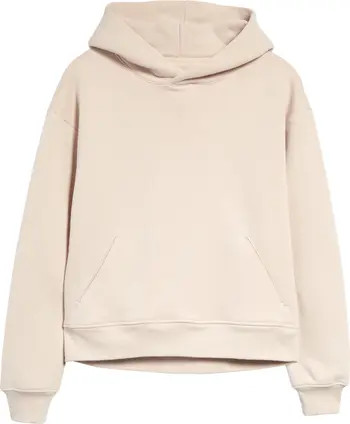 Zella Women's Cara Cotton Blend Fleece Hoodie | Nordstrom | Nordstrom