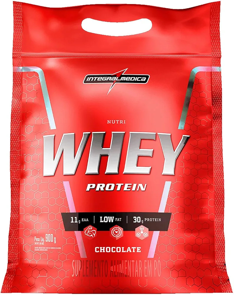 Integralmedica Nutri Whey Protein 900G Pouch - Chocolate | Amazon (BR)
