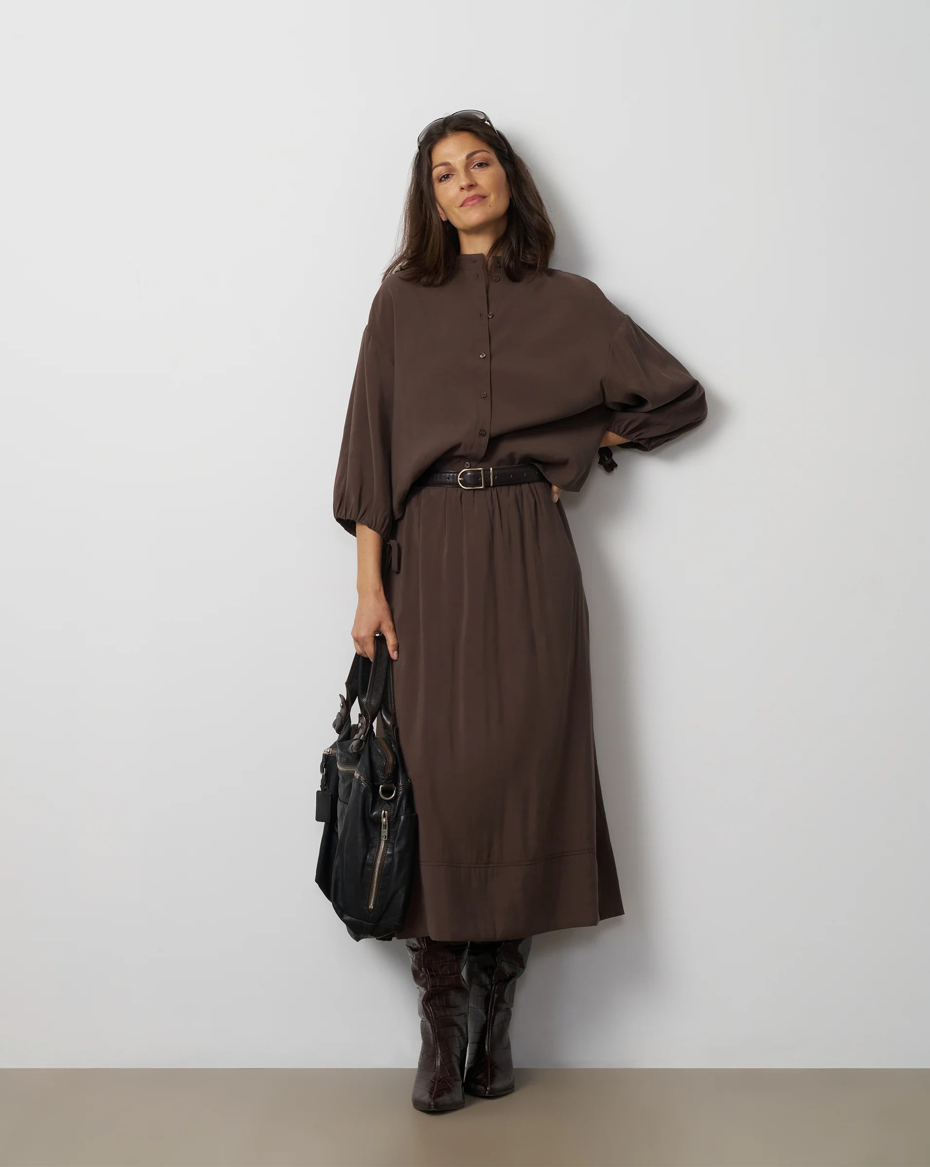 Balloon Sleeve Blouse | Cable & Gauge
