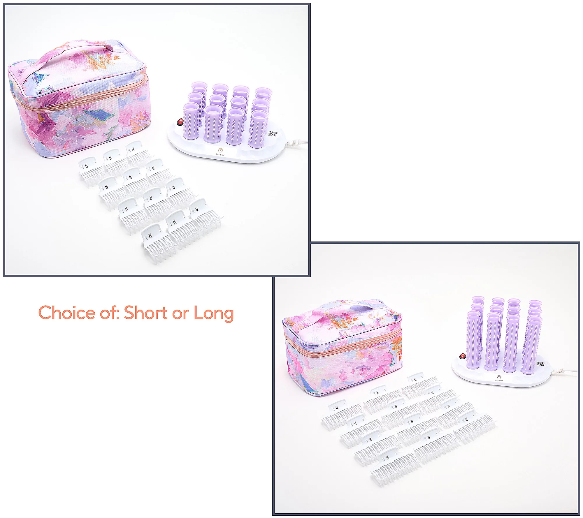 Calista Set of 12 Ion Hot Rollers | QVC