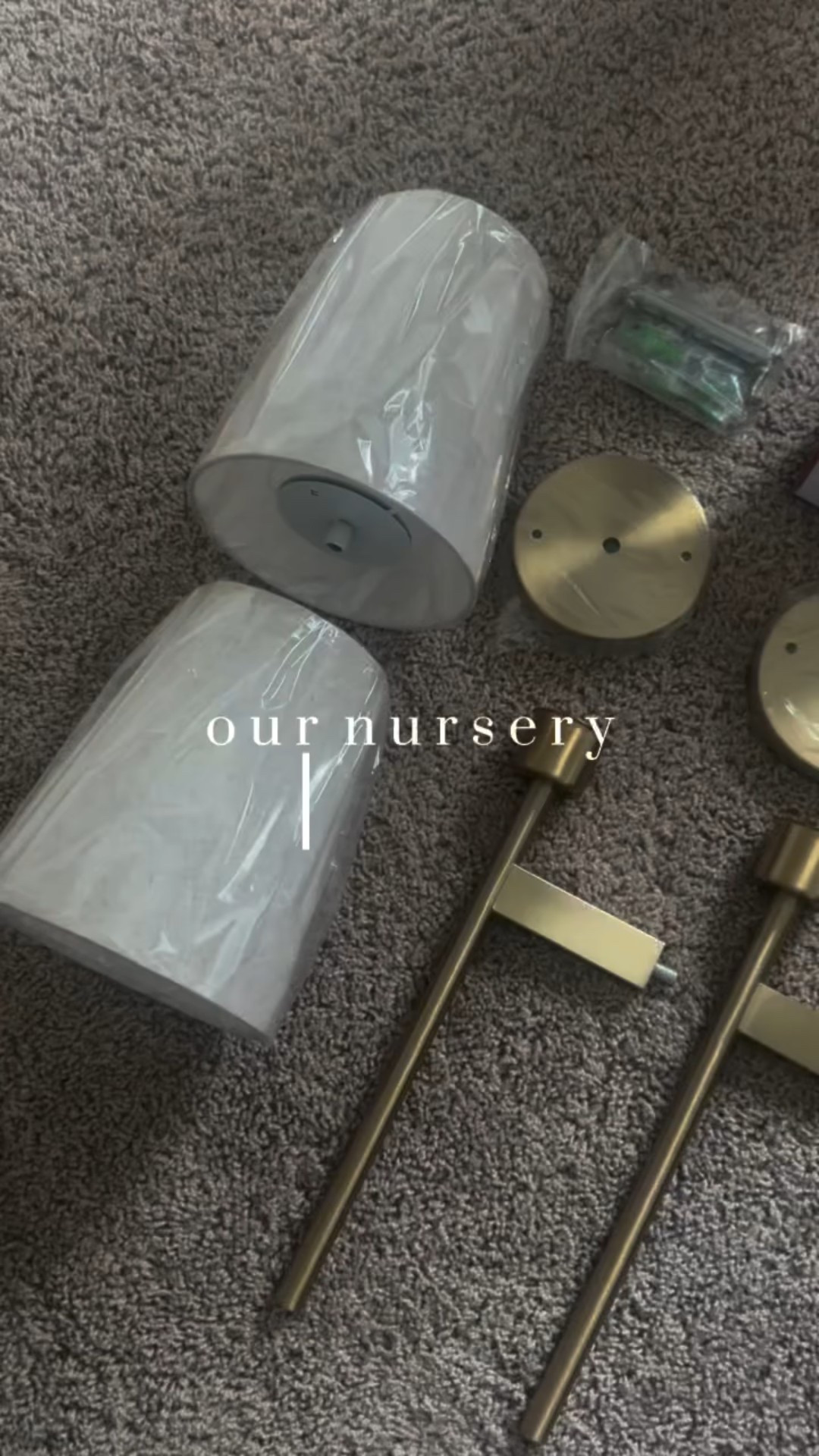 welcome to part three of our nursery project!! back in march, while we were still working on his room, someone made a surprise early arrival 🤍 we’re so happy with this little addition to his nursery!

stay tuned for part four when we finally get to decorate!

✨in my LTK to shop 

#nurseryinspo #nurserywalldecor #nurserylighting #wallsconces #walllights #nurseryroom #nurseryinspiration #ａｅｓｔｈｅｔｉｃ #babyboy👶 #neutralnursery #neutralhomes
