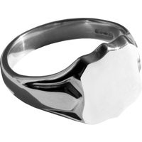 925 Solid Sterling Silver Men's Shield Signet Ring. Bespoke, Hand Finished To Order. 14 X 12mm. Fully U.K. Hallmarked | Etsy (UK)