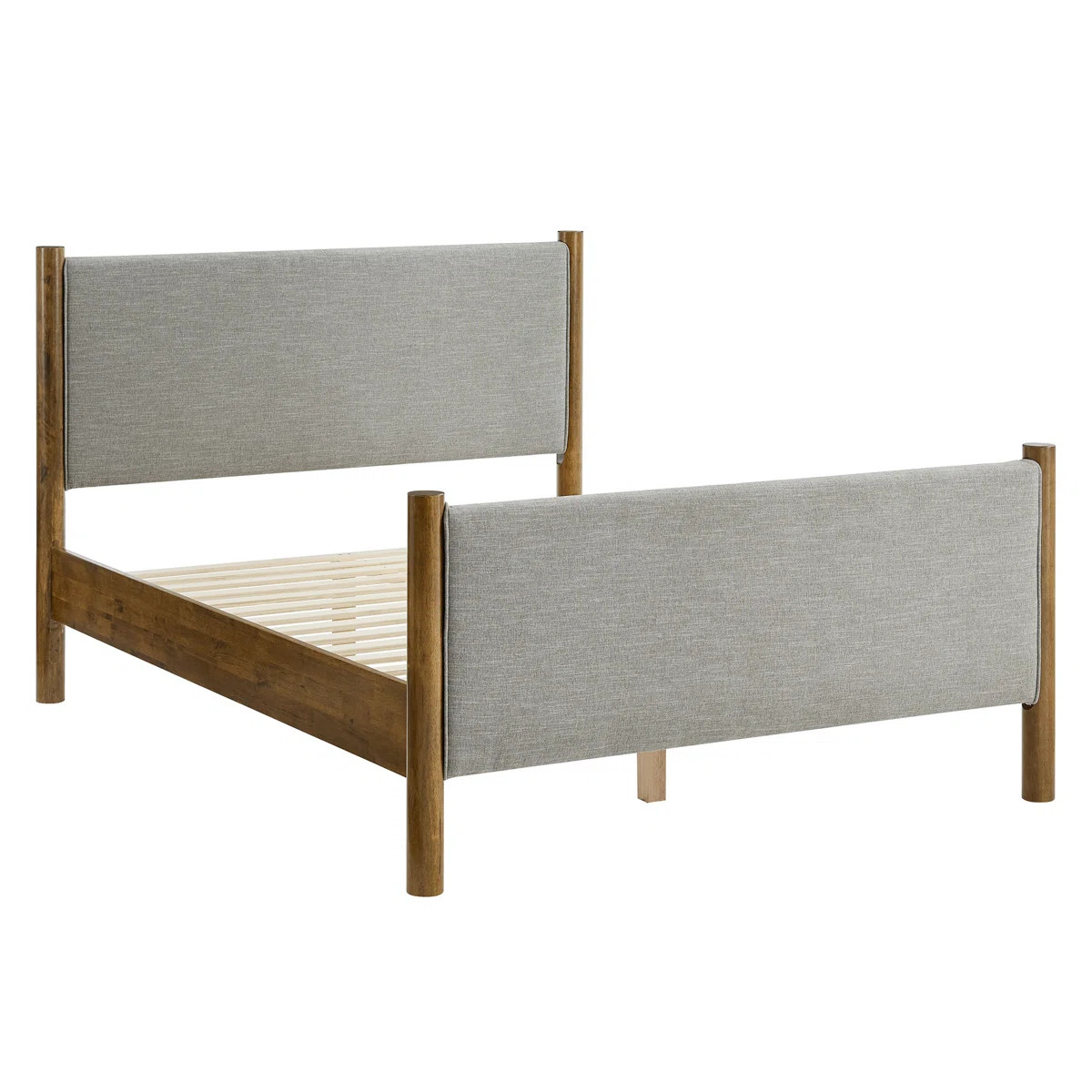 Maven Boucle Upholstered Platform Bed | Wayfair North America