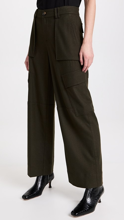 Flannel Wide Leg Raver Pants | Shopbop