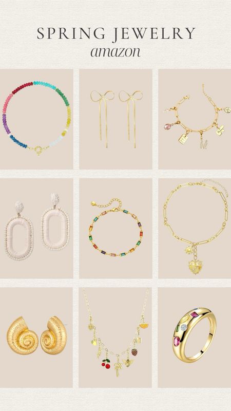 Trending spring jewelry from Amazon!

Trending | gold | colorful 

#LTKfindsunder50 #LTKstyletip