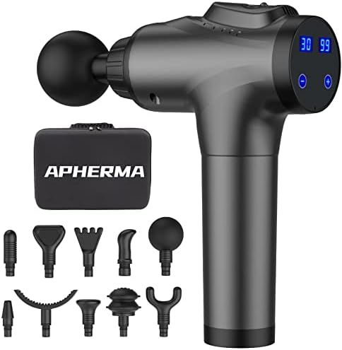 Amazon.com: APHERMA Massage Gun, Muscle Massage Gun for Athletes Handheld Deep Tissue Massager To... | Amazon (US)