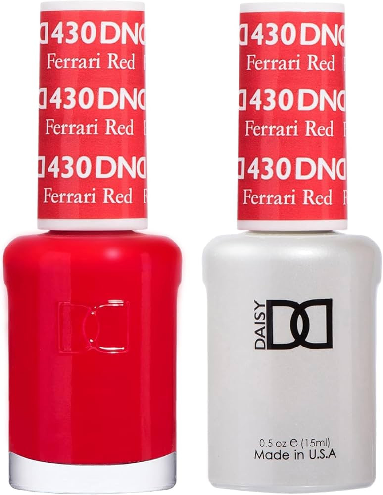 DND Duo Gel & Nail Polish Set - Ferrari Red 430-2x15ml | Amazon (UK)