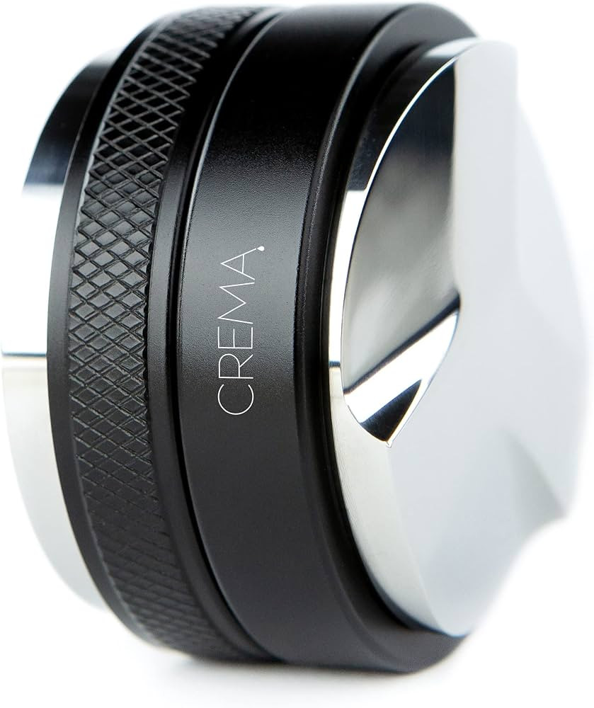 Crema Coffee Products - 54mm 2-in-1 Tamper & Distributor - Black - Compatible with 54mm Breville ... | Amazon (US)