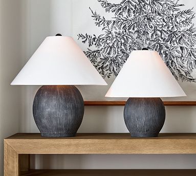 Cade Ceramic Table Lamp | Pottery Barn (US)