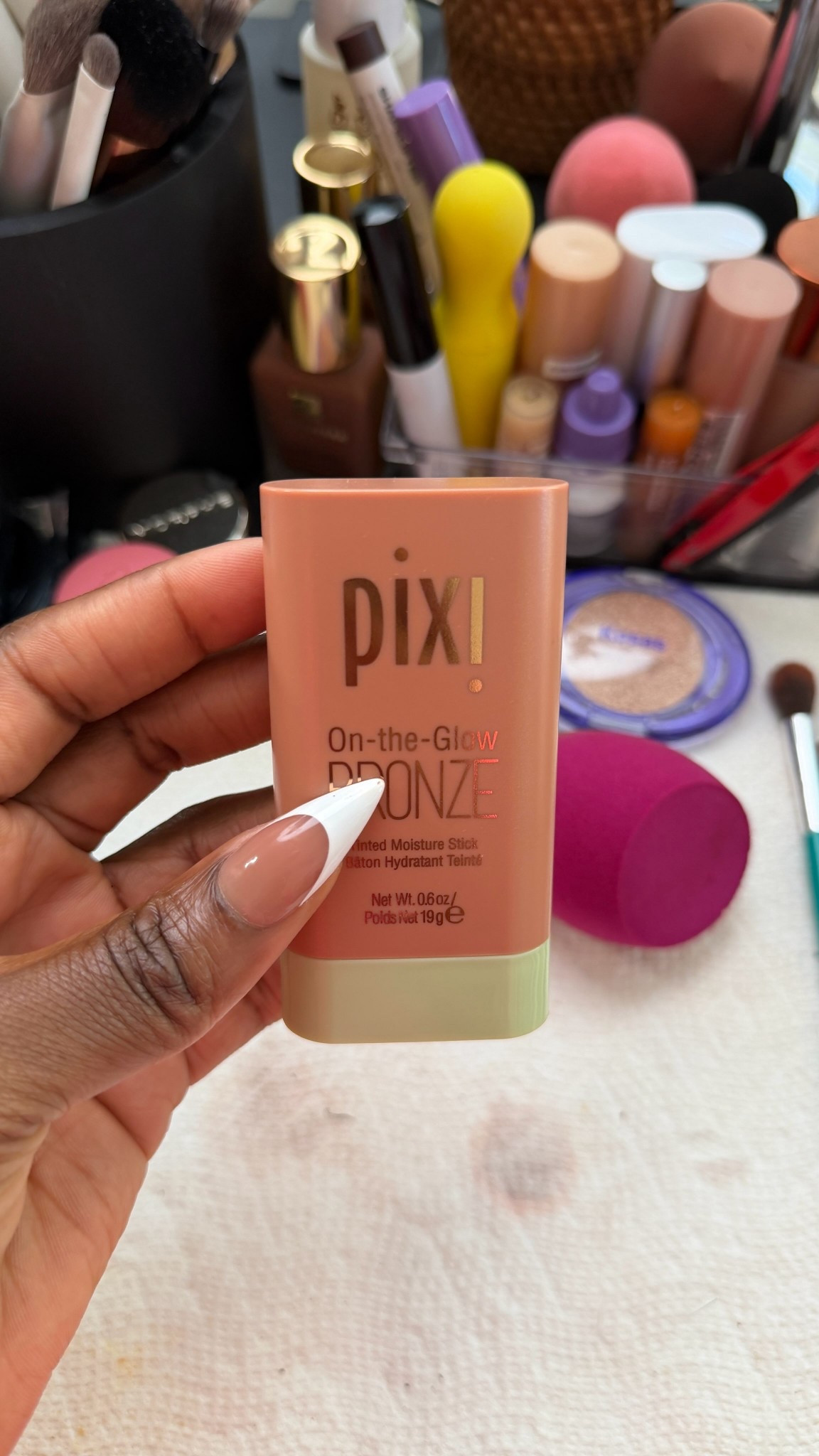 Pixi Beauty On the Glow Bronze in the shade Soft Glow is one of my favorites. 

#LTKBeauty