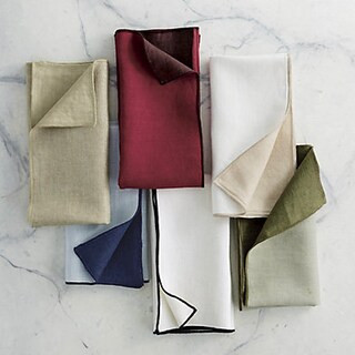 Isla Contrast Napkins, Set of Four | Frontgate