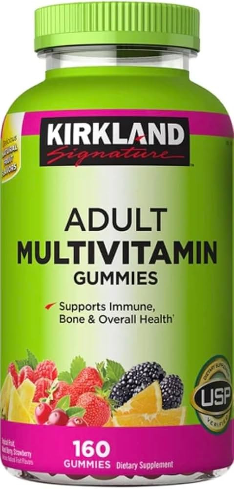 Kirkland Signature dCDtdm Adult Multi Gummies, 160 Count | Amazon (US)