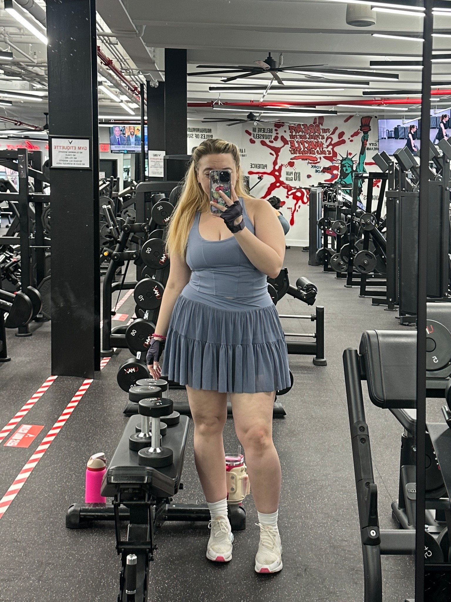 spring means skorts at the gym 💙

#LTKSeasonal #LTKMidsize #LTKActive