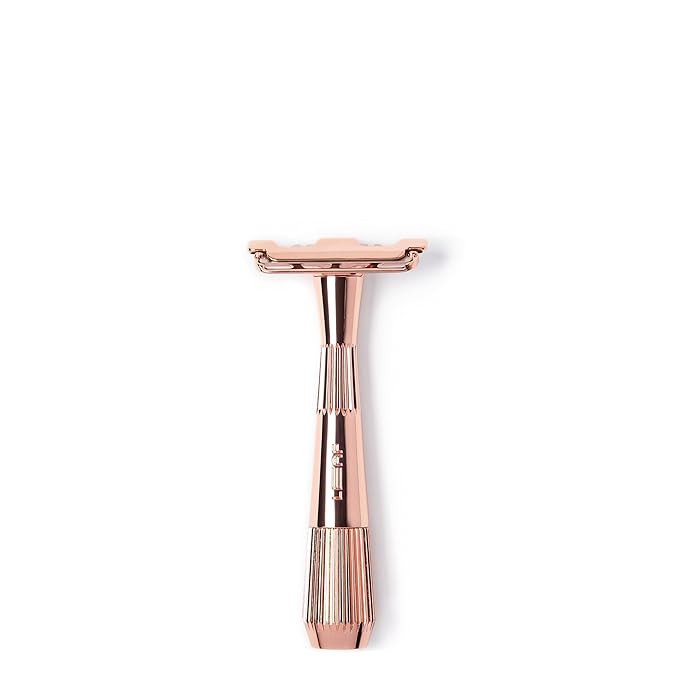 Leaf Shave | Thorn Razor, Rose Gold - All-Metal, Eco-Friendly Razor for Men & Women; Includes 5 S... | Amazon (US)