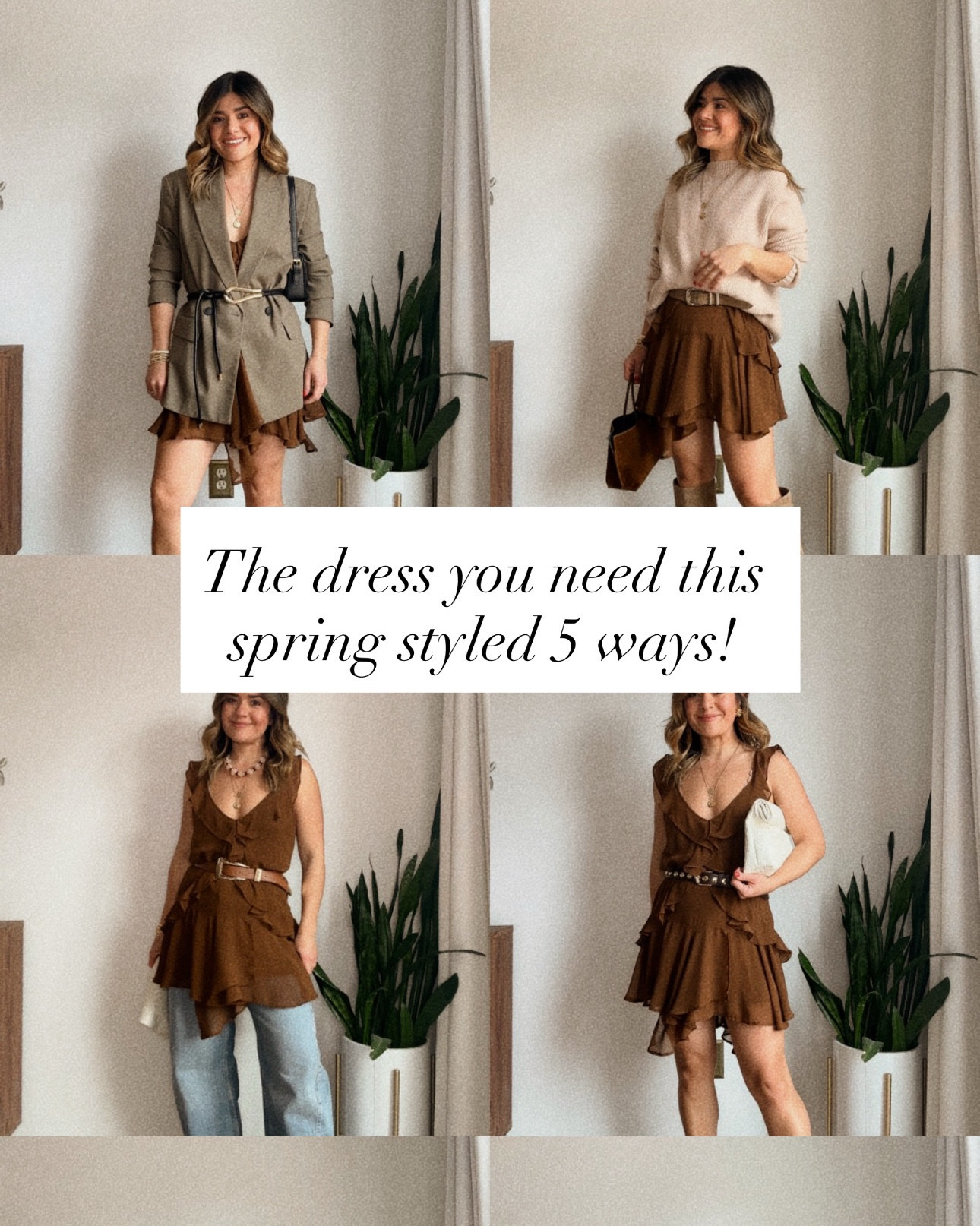 Such a fun dress and it will give you an endless amount of outfits!! The color is amazing and the hem looks so chic! 
Dress size xs. 

#LTKootd #LTKPetite #LTKSeasonal