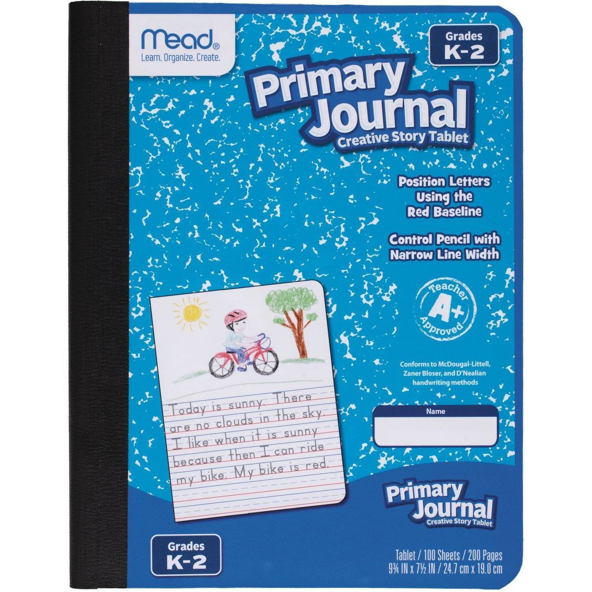 Mead 100 Sheet Primary Story Journal 9.75" x 7.5" | Target