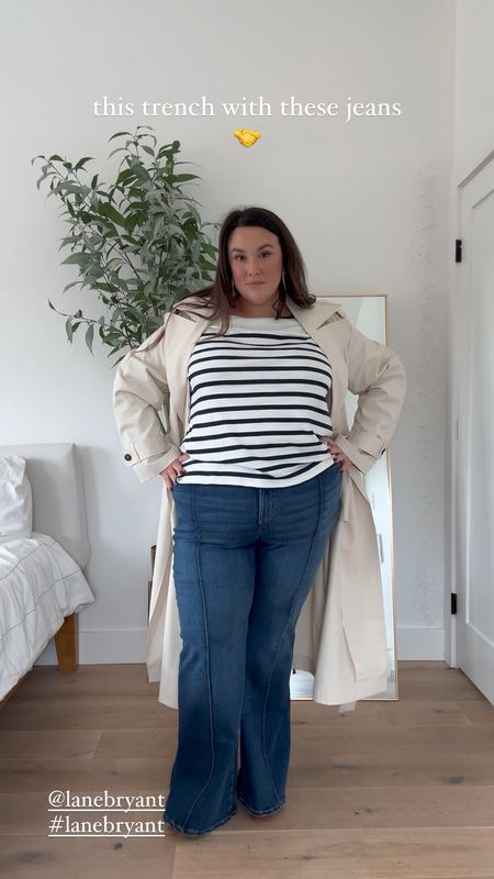 Trench, sweater, jeans and perfect trifecta and ready for spring 
Plus size trench
Trench coat
Spring sweater 
Nautical look 


#LTKstyletip #LTKplussize #LTKworkwear