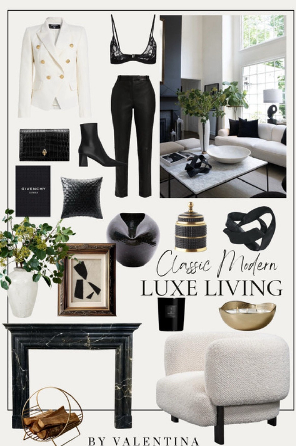 This moody luxe living moment is EVERYTHING. Classic modern luxe with a dark edge I can’t get over. The black-on-black layers, sculptural shapes, and glossy finishes feel bold, elevated, and effortlessly chic. It’s that perfect mix of fashion meets interiors where everything feels curated, dramatic, and timeless!  

 

#LTKootd #LTKOver40 #LTKHome