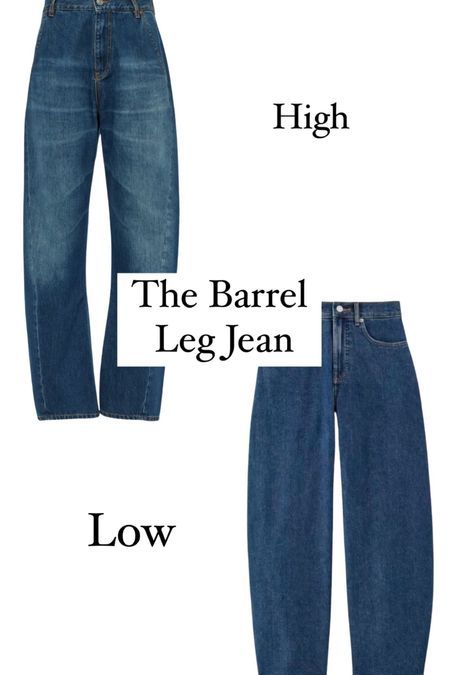 Different options for the barrel leg Jean 

#LTKcanada #LTKmodest #LTKspring