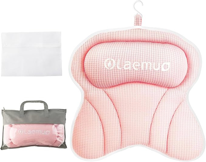 Olaemuo Bath Pillows for Tub, Bath Pillow Luxury Bathtub Pillow, Comfy Bath Tub Pillow for Bathtu... | Amazon (US)