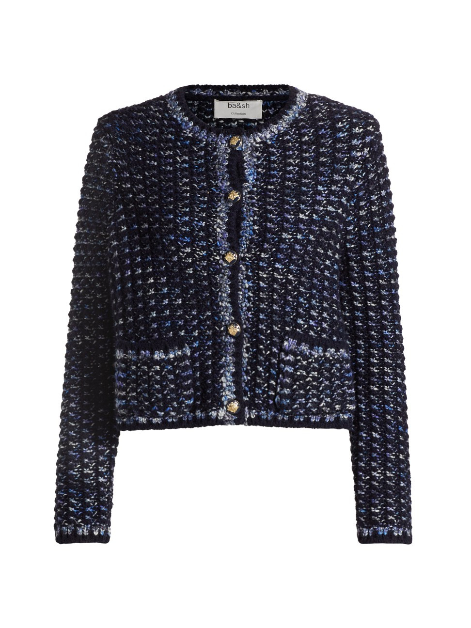 Women's Beloni Wool-Blend Cardigan - Marine - Size XS | Saks Fifth Avenue