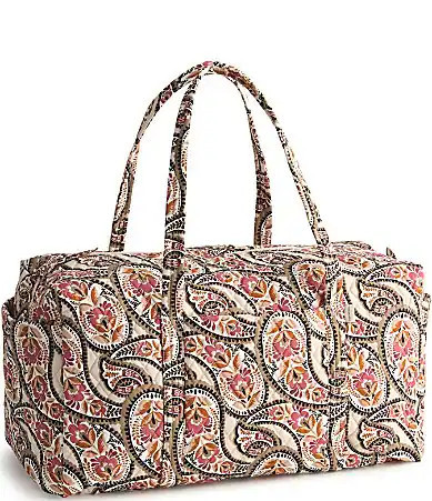 Vera Bradley Large Blooming Paisley Original Duffle Bag - Blooming Paisley | Dillard's