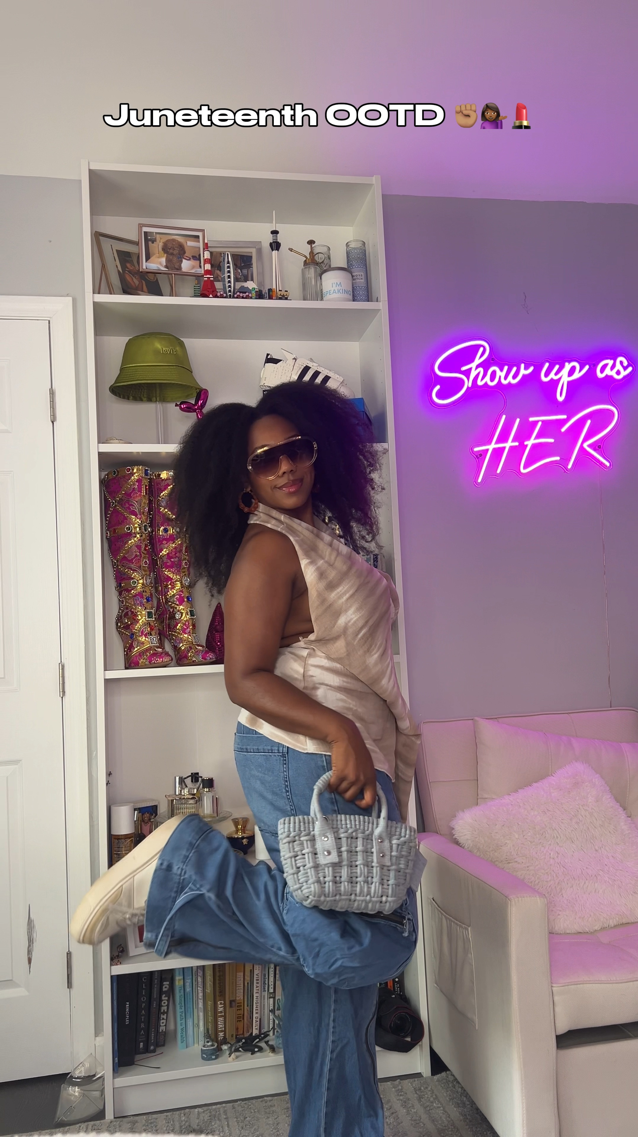 Feeling like summer! Love this flowy and stylish look with accessories! Perfect for a cookout or errands around town! Light and dewy makeup, too! 

#LTKStyleTip #LTKBeauty #LTKSeasonal