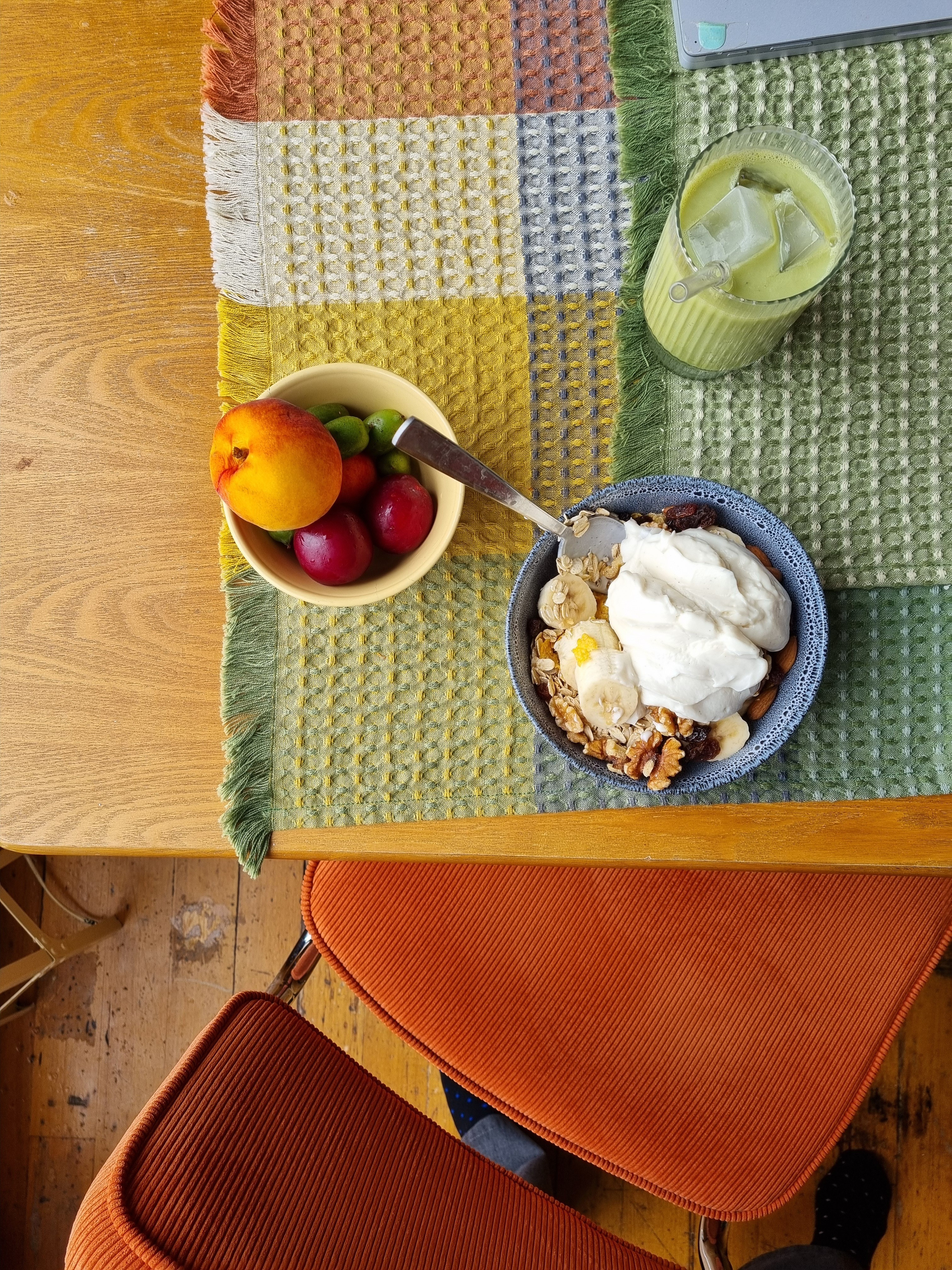 Breakfast at home🍵🌱🍊

#LTKhome