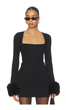 MAJORELLE Daphine Top in Black from Revolve.com | Revolve Clothing (Global)