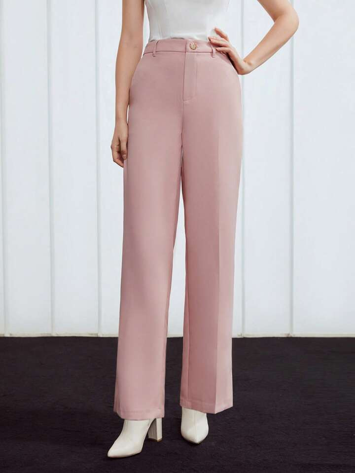 MOTF PREMIUM PRESS-CREASE SUIT PANTS | SHEIN