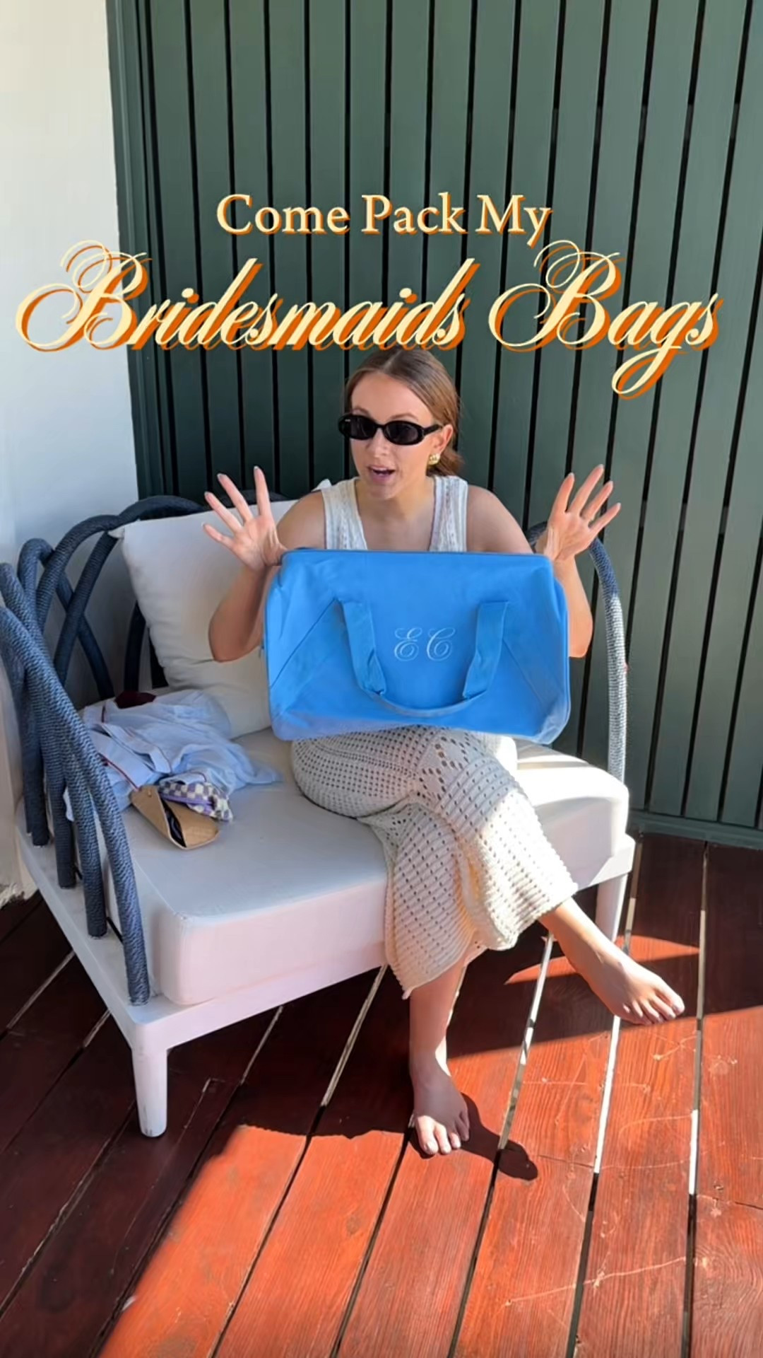 The gift I put together for my bridesmaids for the day of the wedding! Bridesmaids getting ready PJ’s, warm weather pajamas, personalized gifts, 

#LTKWatchNow #LTKWedding