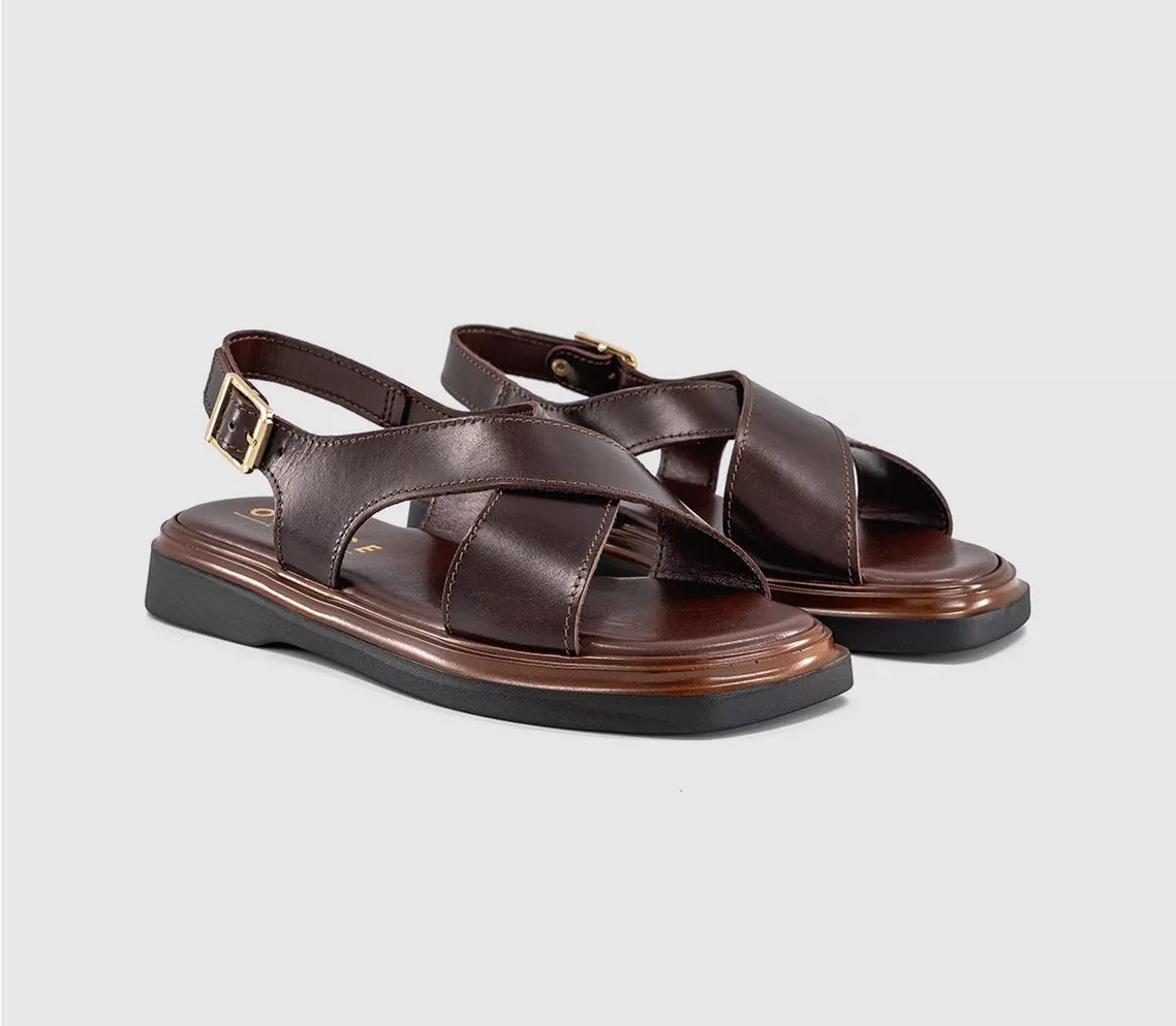 Sandi Crossover Slingback Sandals | Office Shoes (UK)