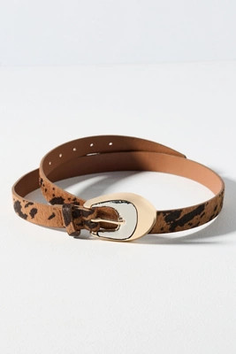 8 Other Reasons Skinny Animal Print Belt | Anthropologie (US)