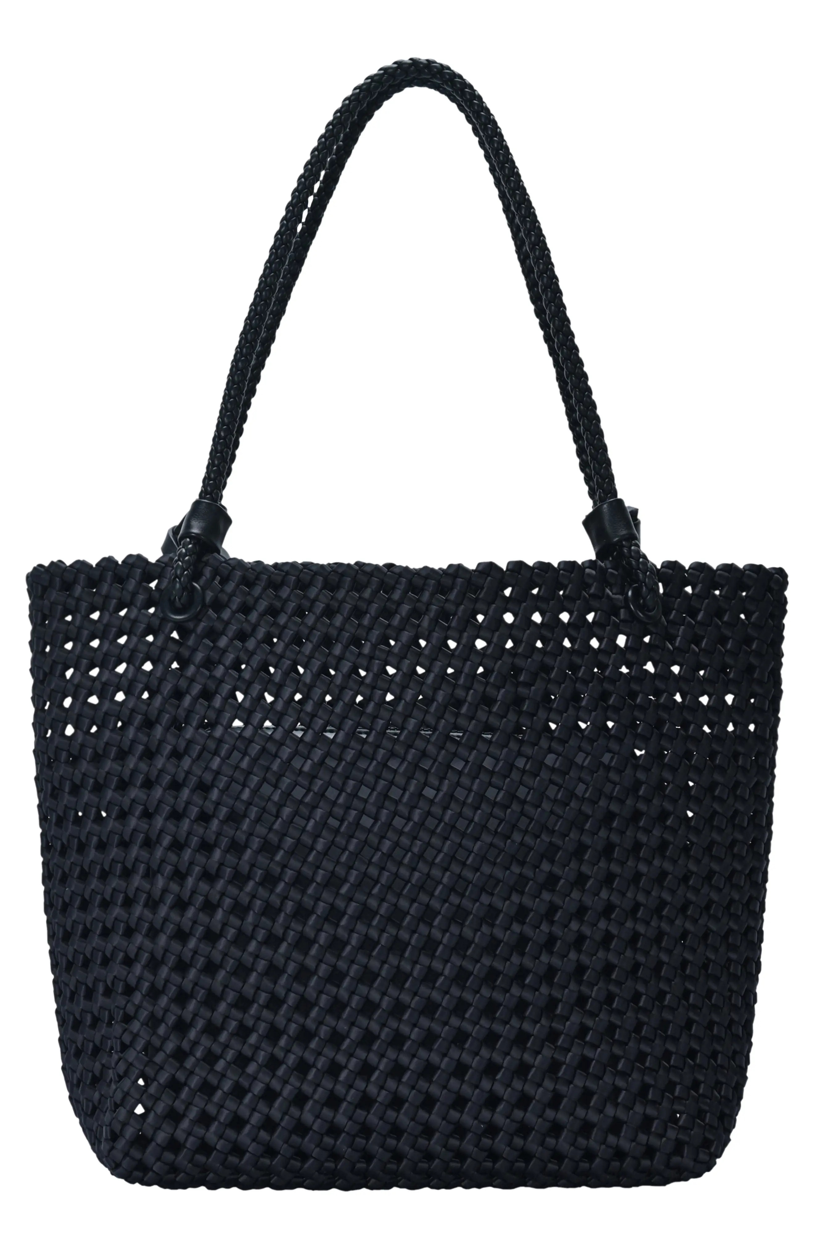 Madison West Knot Handle Woven Tote Bag (Women) | Nordstromrack | Nordstrom Rack
