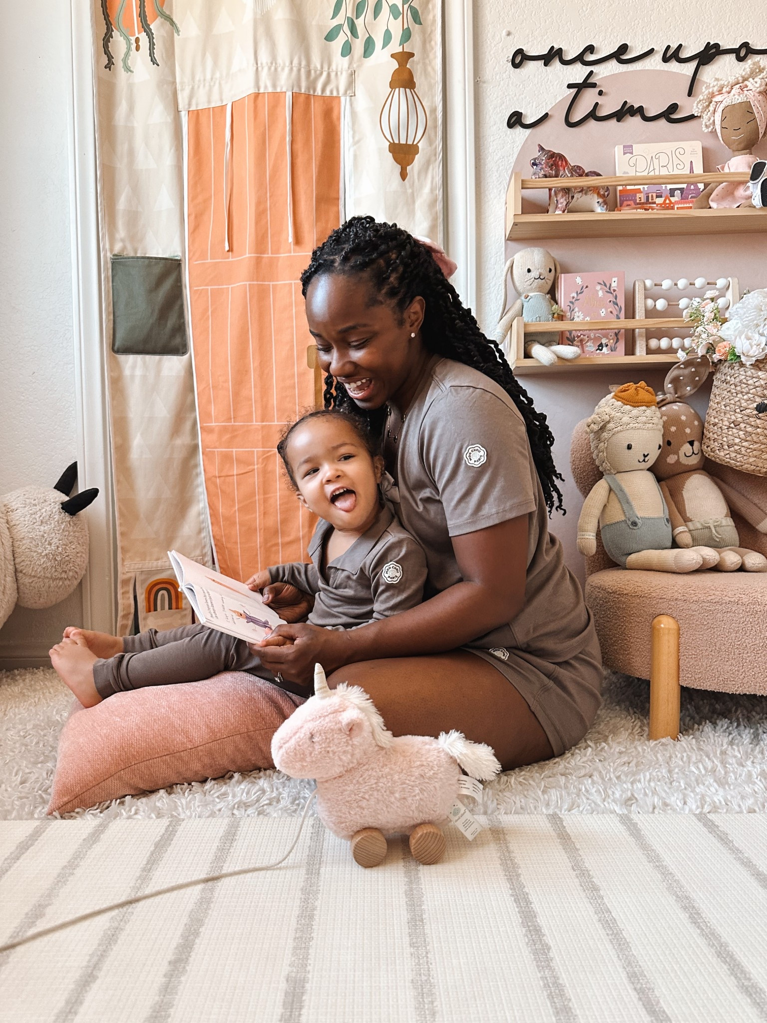 Girl time with my mini! 🩷🤍

#LTKHome #LTKKids #LTKBaby