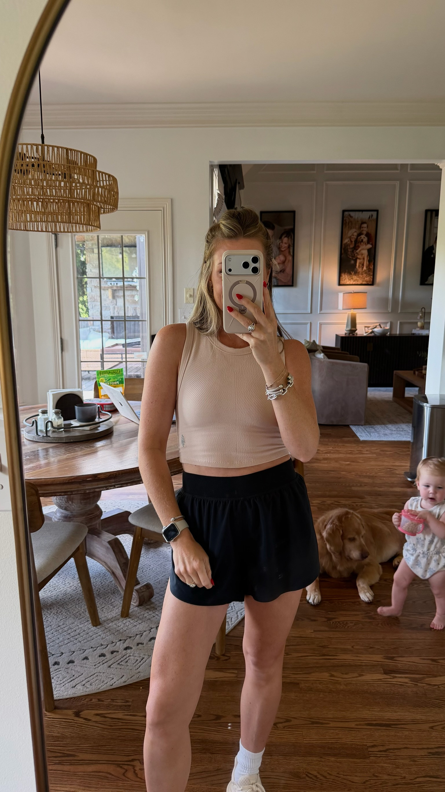 today's ootd as a busy mom of 3!👟

wearing a S in this top + shorts!

activewear | athleisure | free people | lulu lemon | hoka

#LTKootd #LTKmomlife