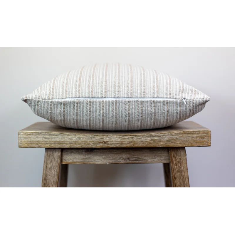 Lunette Striped Indoor/Outdoor Pillow Cover | Wayfair North America