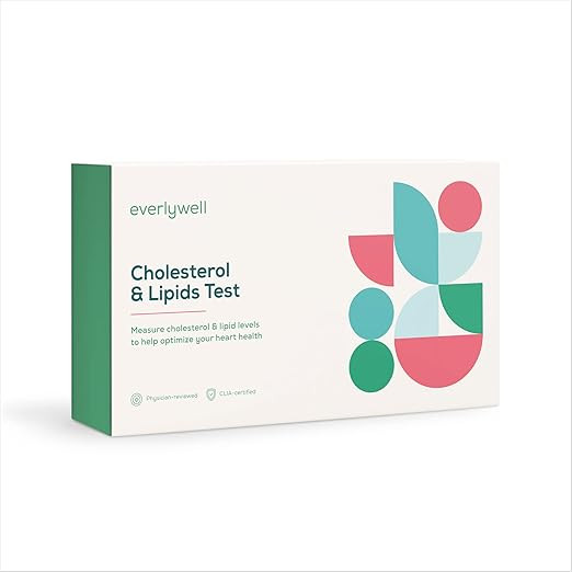 Everlywell Cholesterol and Lipids Test - at-Home Collection Kit - Accurate Results from a CLIA-Ce... | Amazon (US)