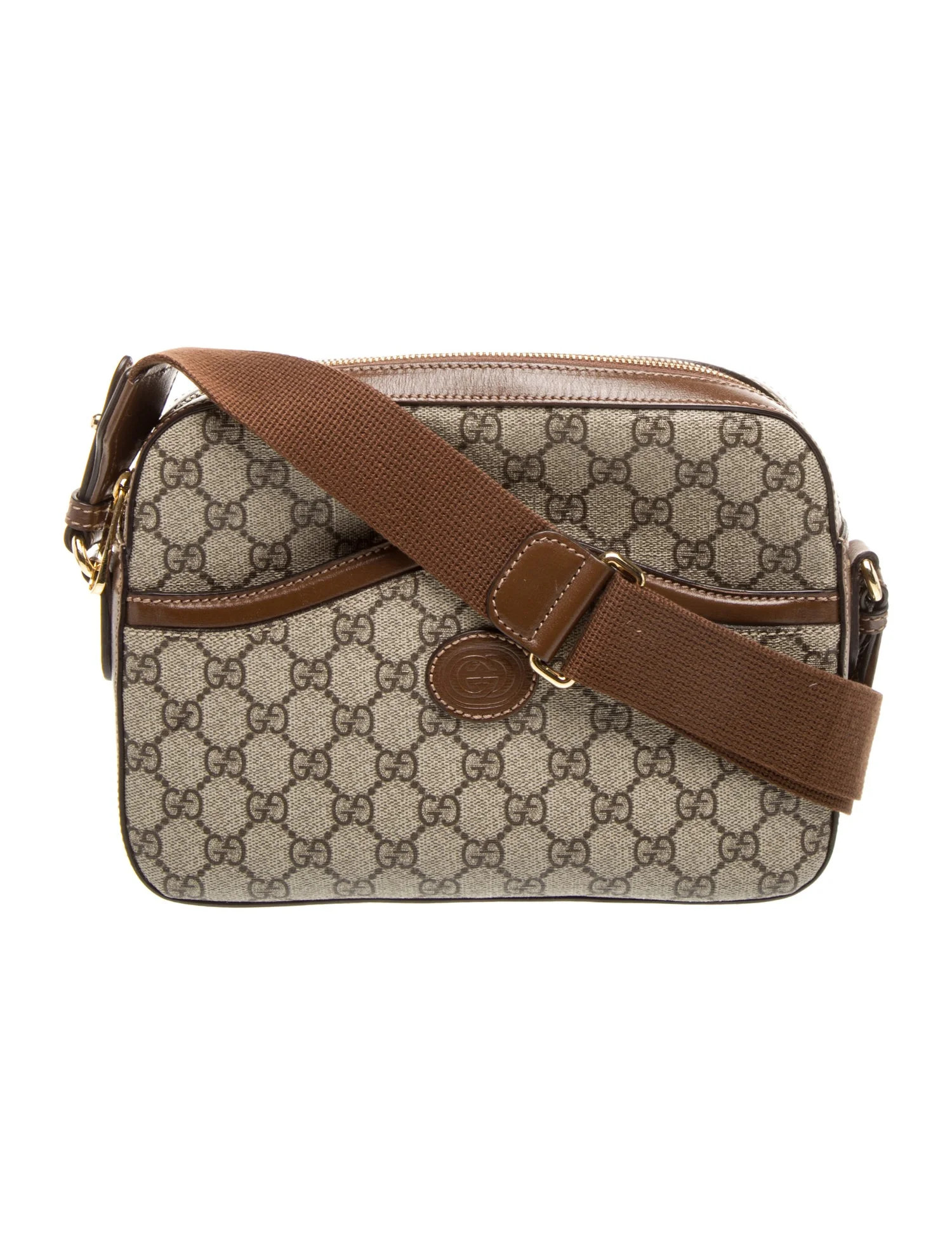 GG Supreme GG Supreme Interlocking G Messenger Bag | The RealReal