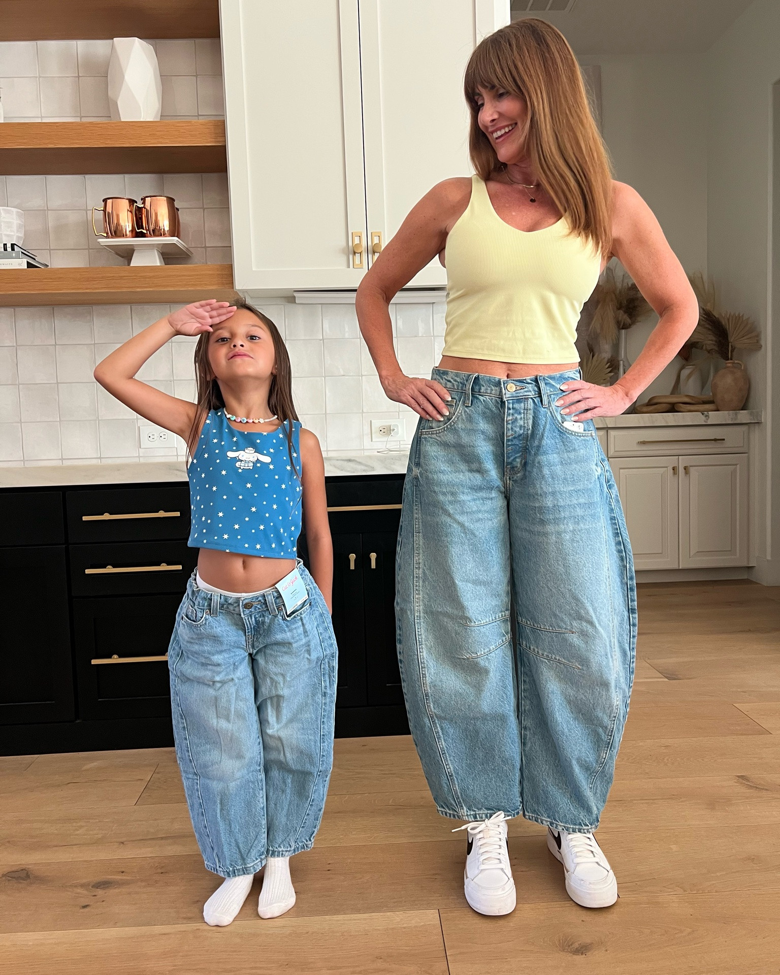 The funnest Mommy & Me Barrel Jeans 😍

#LTKmomlife #LTKKids #LTKdayinmylife